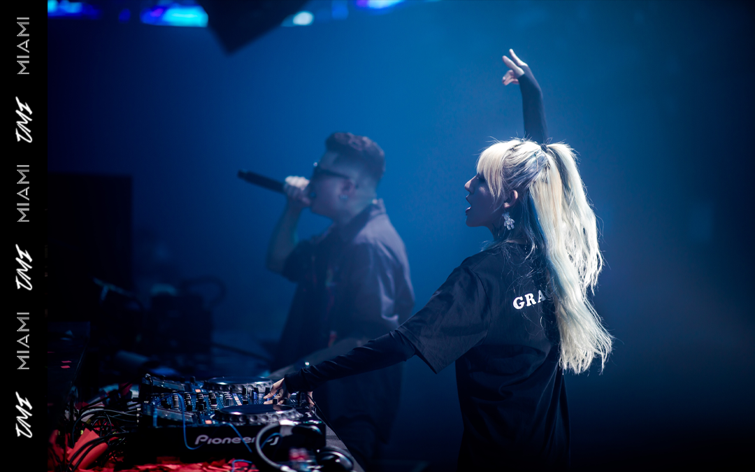 百大dj skrillex,r3hab都为她打call的中国女dj umi,9