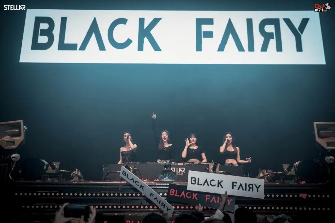 昨晚在black fairy的带动下全场充满燥热的狂欢气氛,打动在场每一位